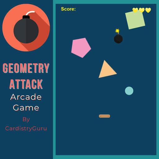 Geometry Attack - Arcade Game скриншот 2