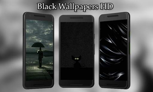 Black Wallpaper HD : Black Wallpapers HD screenshot 1