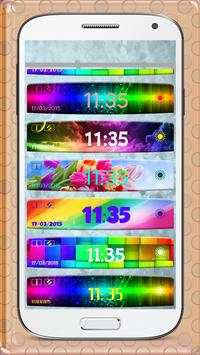 Colorful Clock Weather Widget screenshot 6