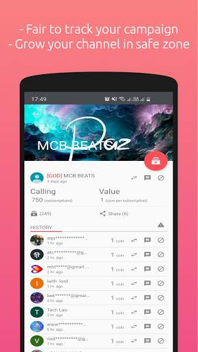 uTubeX - Boost your channel स्क्रीनशॉट 6