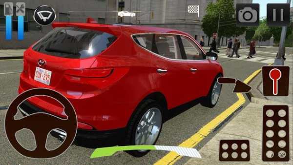 Car Driving Simulator Hyundai screenshot 3