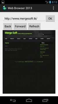 Web Browser 2013 screenshot 2