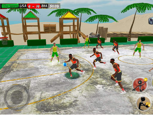 Beach Basketball 2021: Real Basketball Games screenshot 6
