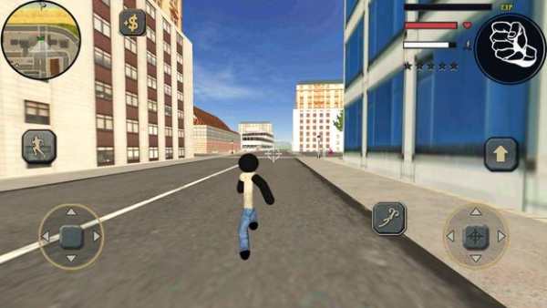 Stickman Rope Hero Police Town Simulator screenshot 5