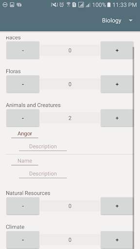 Perencana Cerita Karakter screenshot 3