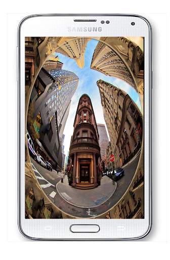 Wide Angle Camera Fisheye Filter Effect 1 تصوير الشاشة
