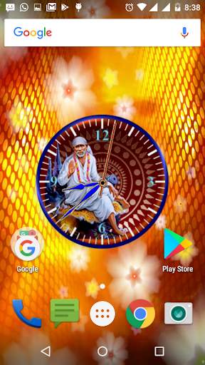Sai Baba Clock Live Wallpaper screenshot 3