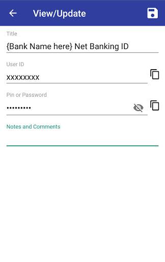 My Password Wallet - Offline Password Manager screenshot 3