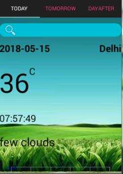 Weather application скриншот 1