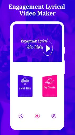 Engagement Photo Lyrical Video Status Maker screenshot 2