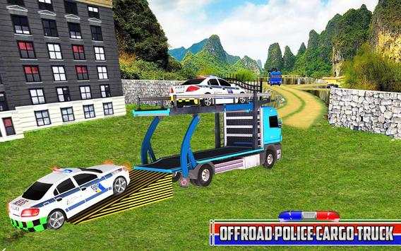 Police Truck for Transport adventure Game screenshot 3