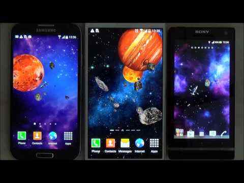 Space Live Wallpaper screenshot 1
