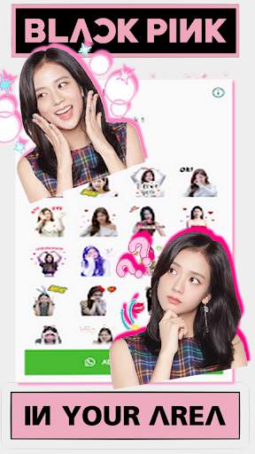 NEW BLACKPINK for Whatsapp  KPOP Idol WAStickerApp screenshot 4