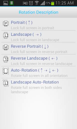 Rotation Locker Lite screenshot 7