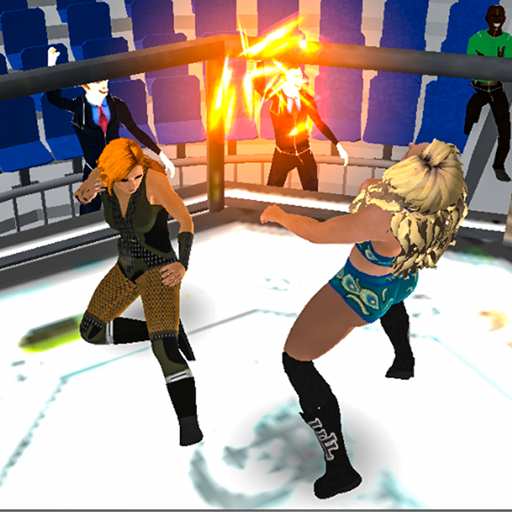 Girls Wrestling Ring Fight  - wrestling games 2020 icon