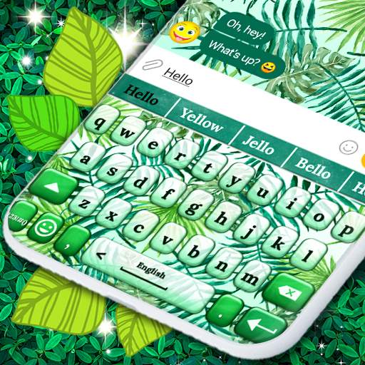Leaves Keyboard 🍃 Green Leaf Keyboard Theme 2.4.6