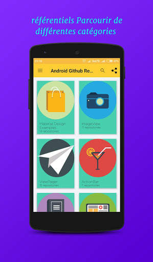 Référentiels Android dans Github-700   dépôts screenshot 1