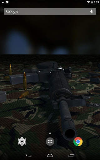 3D Guns Live Wallpaper screenshot 8