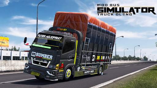 Mod Bus Simulator Truk Oleng screenshot 1