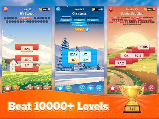 Word Tile Puzzle: Brain Training & Free Word Games screenshot 14