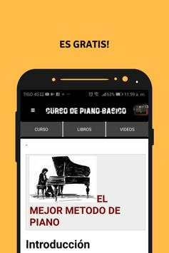 aprender a tocar piano (curso de piano basico) screenshot 1