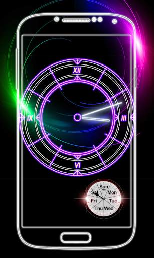 Clock live wallpaper screenshot 7