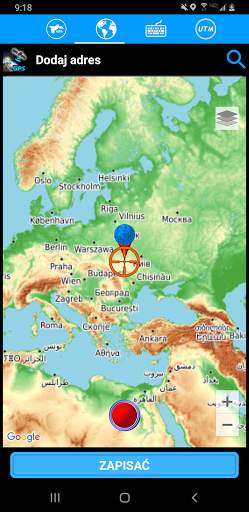 Pionier GPS - mapy i nawigacja offline screenshot 3