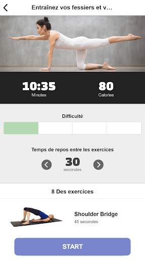 Exercices Pilates à la maison screenshot 4