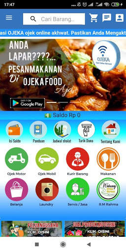 OJEKA - Ojek Online Akhwat screenshot 2