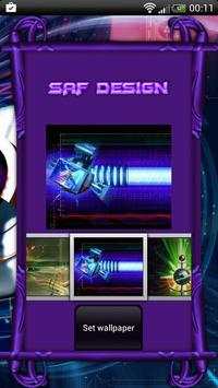 Next Launcher Tech Theme screenshot 8