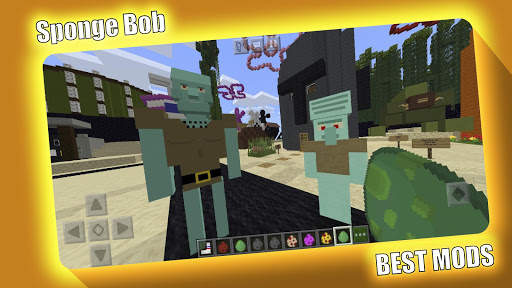 Sponge Bob Mod and Map for Minecraft PE - MCPE screenshot 2