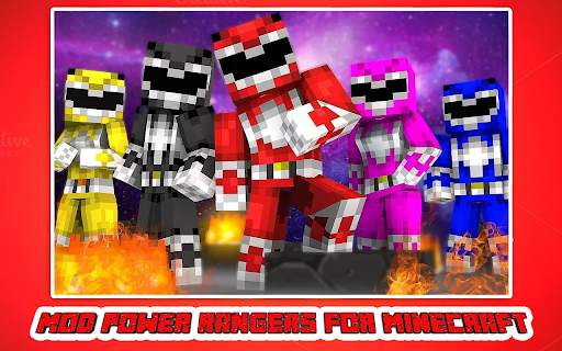 Mod Power Rangers for Minecraft 2021 screenshot 2