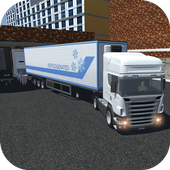 Cargo Transport Truck Driver icon