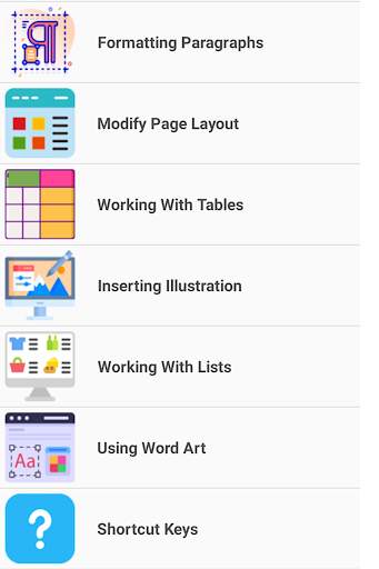 Learn MS Word screenshot 19