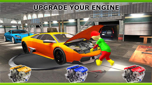 Stickman Car Mechanic Garage screenshot 6