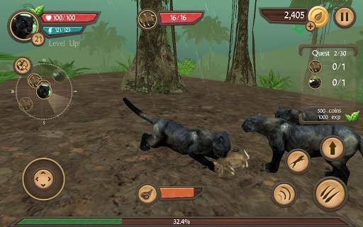 Wild Panther Sim 3D screenshot 7