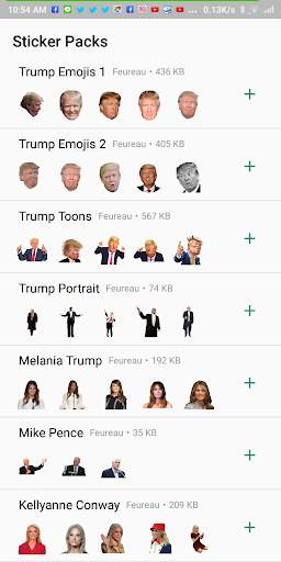 Donald Trump WAStickerApps Sticker for WhatsApp screenshot 2