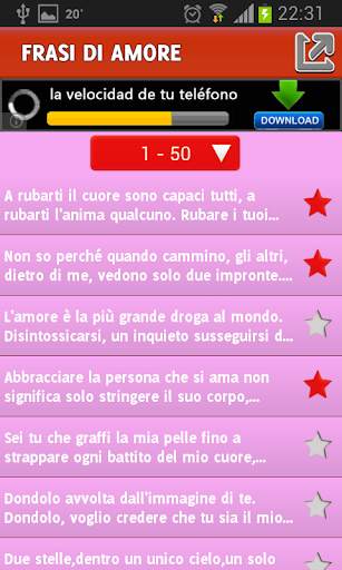 Frasi di amore per Whatsapp screenshot 2