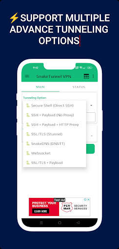 SnakeTunnel VPN screenshot 3