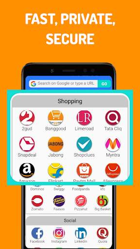 New Browser 2020-Fast Private & Secure screenshot 4