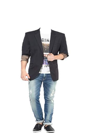 Men's Causal Dress Photo Frame screenshot 2