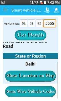 RTO Vehicle Information Track screenshot 3