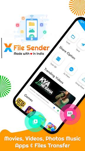 X Sender: Share, File Transfer screenshot 1