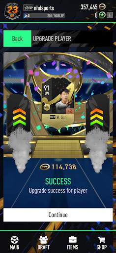 NHDFUT 23 Draft & Packs screenshot 3