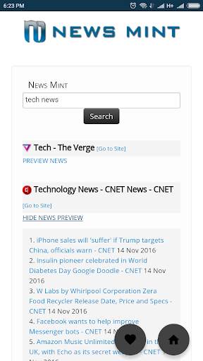 News Mint 4 تصوير الشاشة