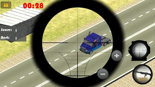 Sniper Road Traffic Shooter 3D screenshot 5