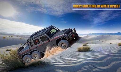 4x4 Driving Game: White Desert screenshot 1