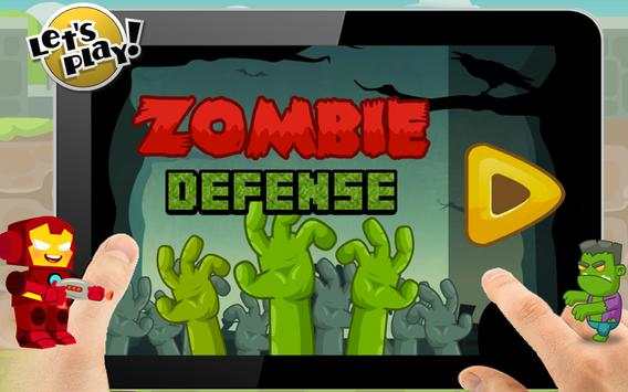 Zombie IRON Defense legO man Game screenshot 1