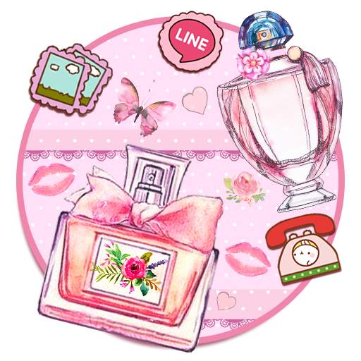 Pink Paris Perfume Themes Live Wallpapers 1.0