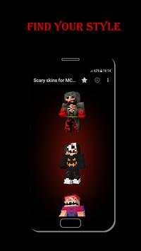 Scary skins for Minecraft MCPE screenshot 1